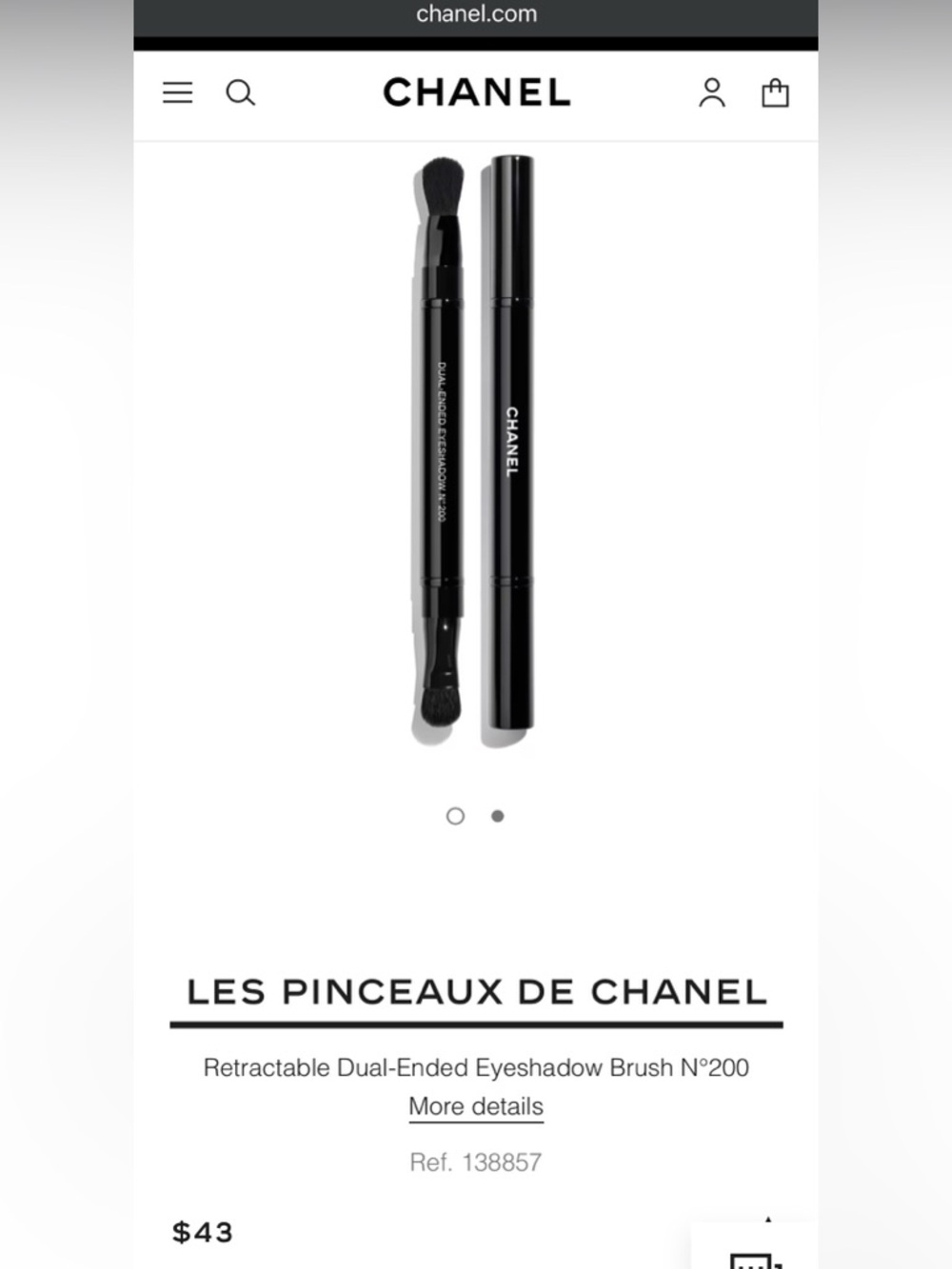 CHANEL Les Pinceaux des Chanel BNIB